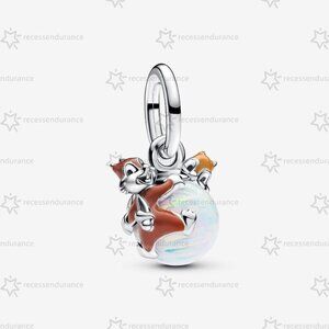 Pandora Disney Chip & Dale Bauble Dangle Charm
